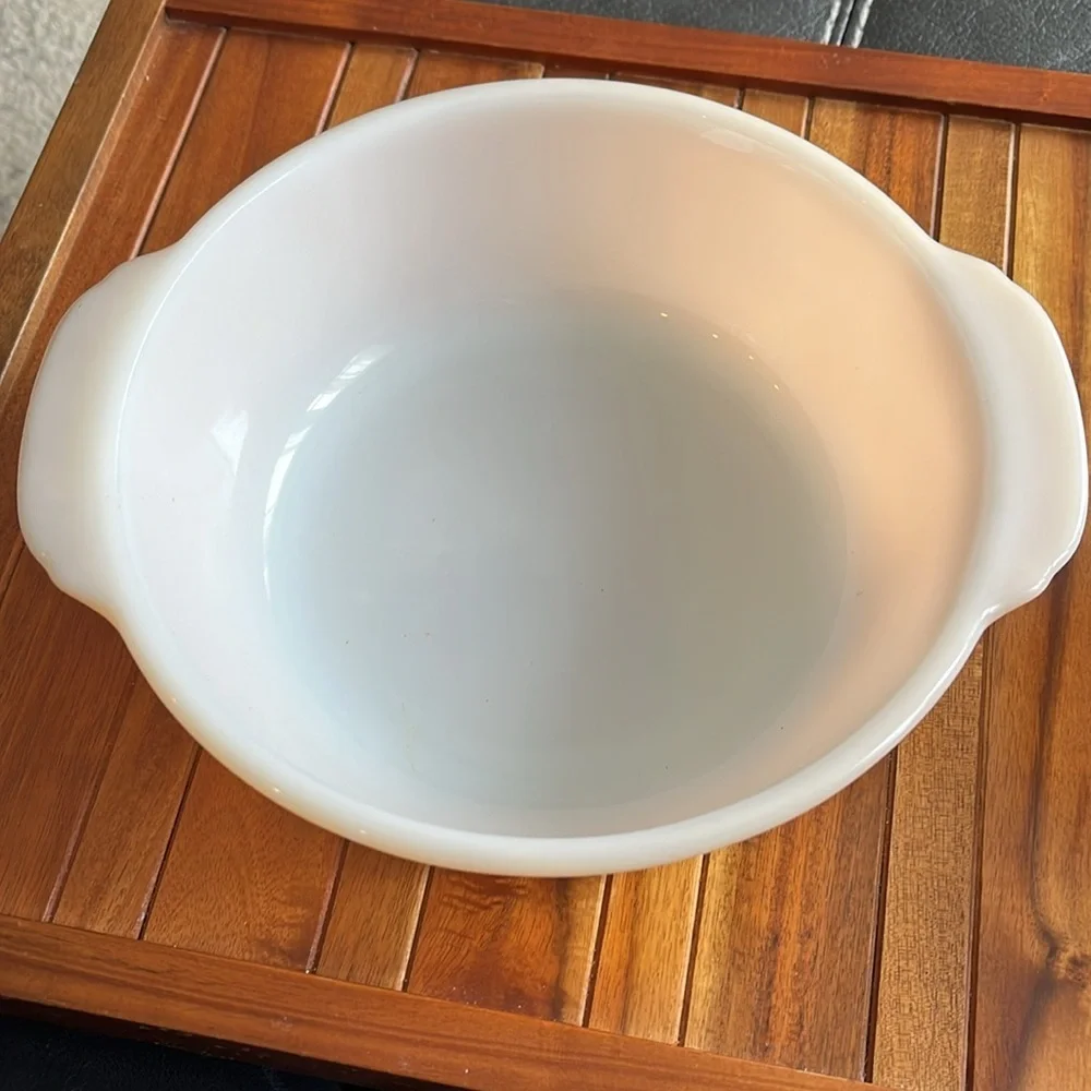 Fire King Peach Lustre 1 PT and 3 QT​